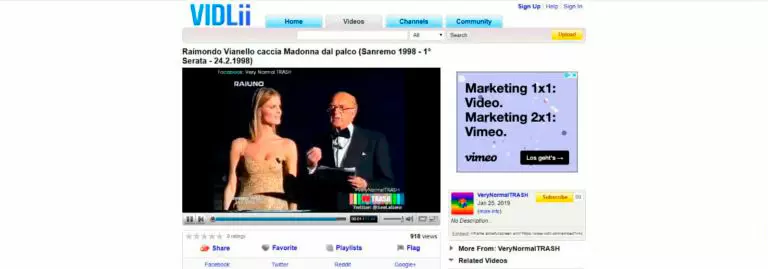 Платформа VidLii Платформа VidLii